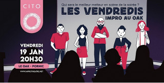 Spectacle d'impro: le Cito au Oak Bar