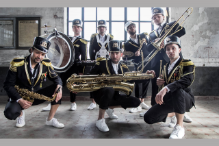 Spectacle de la Déferlante : fanfare Giorgio Harmonie