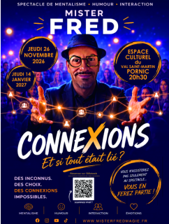 Spectacle de mister Fred: connexions pornic