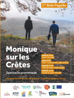 Spectacle promenade: Monique sur les crêtes pornic