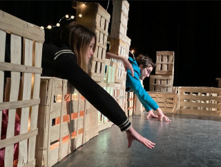 Théâtre visuel: baraque Pornic