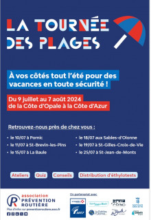 Tournée des plages/ prévention Pornic
