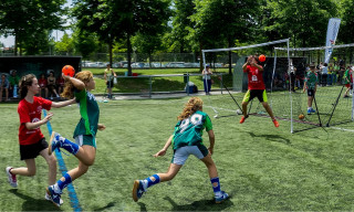 Tournoi de Handball sur gazon