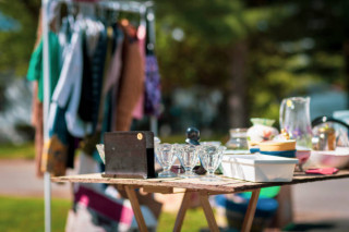 Vide grenier à La Plaine-sur-Mer