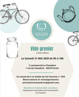 Vide grenier du Chaudron pornic