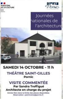  VISITE COMMENTÉE DU THÉÂTRE SAINT GILLES PORNIC