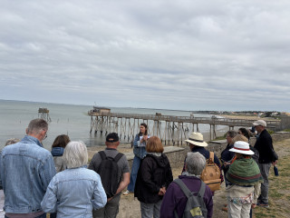 VIsite de Tharon-plage