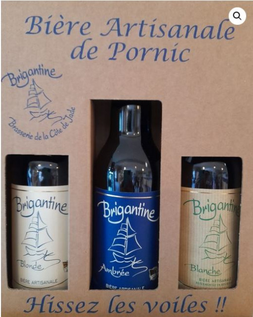 Coffret 3 bières blanche