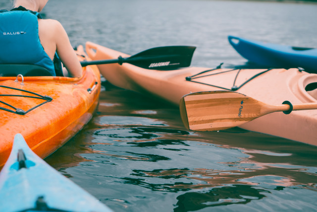 Sea kayaking 