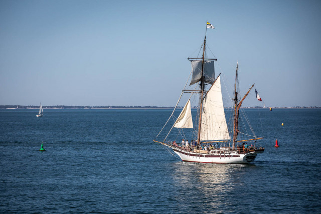 Croisière escale à bord du Corsaires de Retz