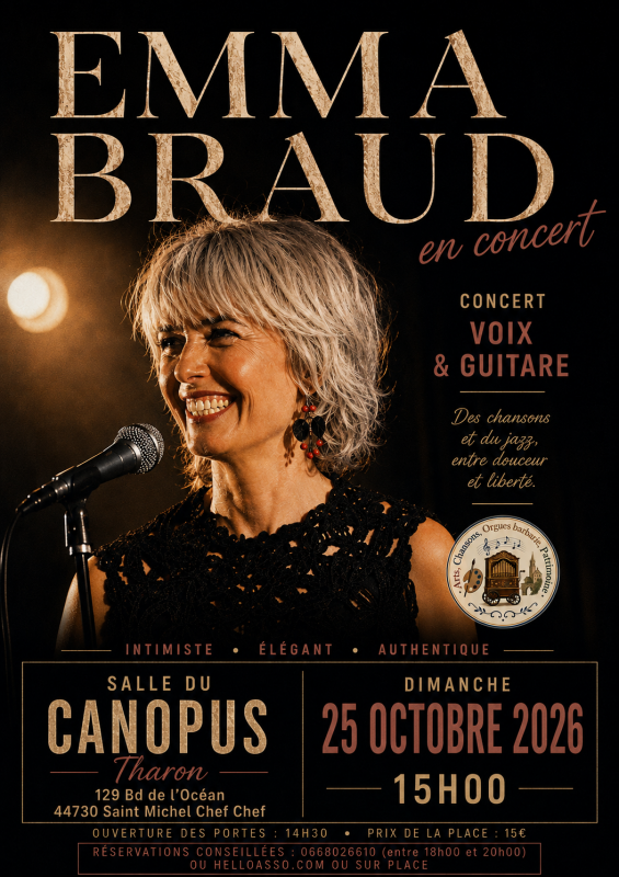 Concert Emma BRAUD
