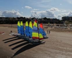 stage, la cormorane, centre nautique, tharon, st michel, stage de catamaran