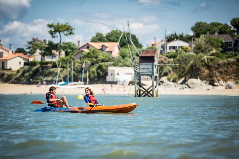 A LA DECOUVERTE DE LA COTE DE LA PLAINE SUR MER - KAYAK NOMADE