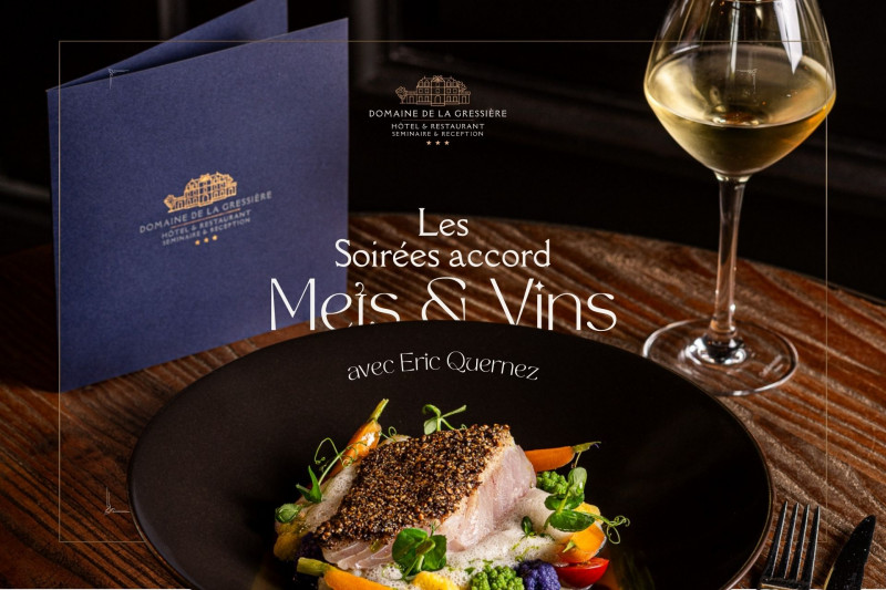 Accord mets et vins au Domaine de la Gressière à La Bernerie en Retz