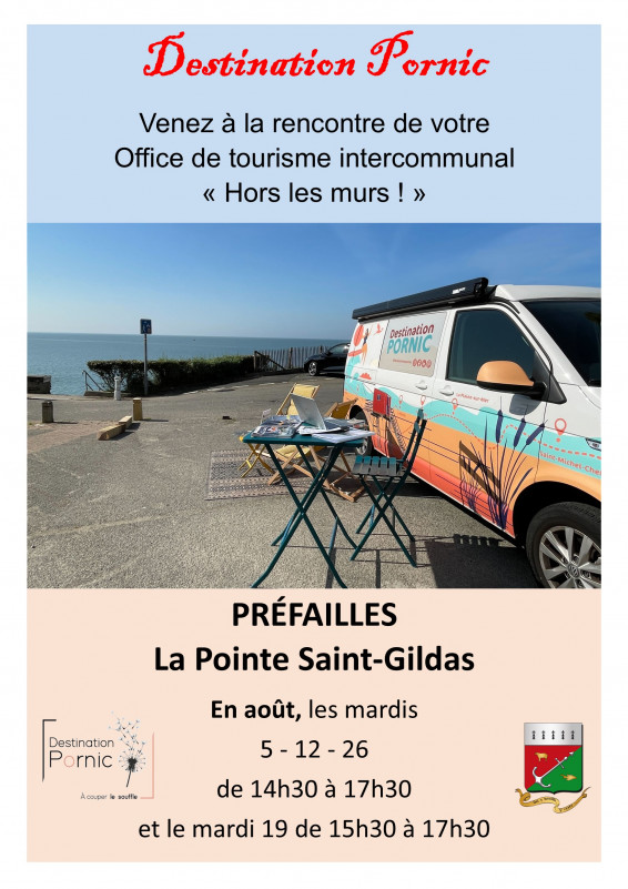 Rendez-vous avec Sam, le service d'accueil mobile de Destination Pornic ®