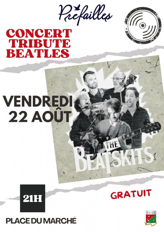 Concert sur podium avec THE BEATSKITS