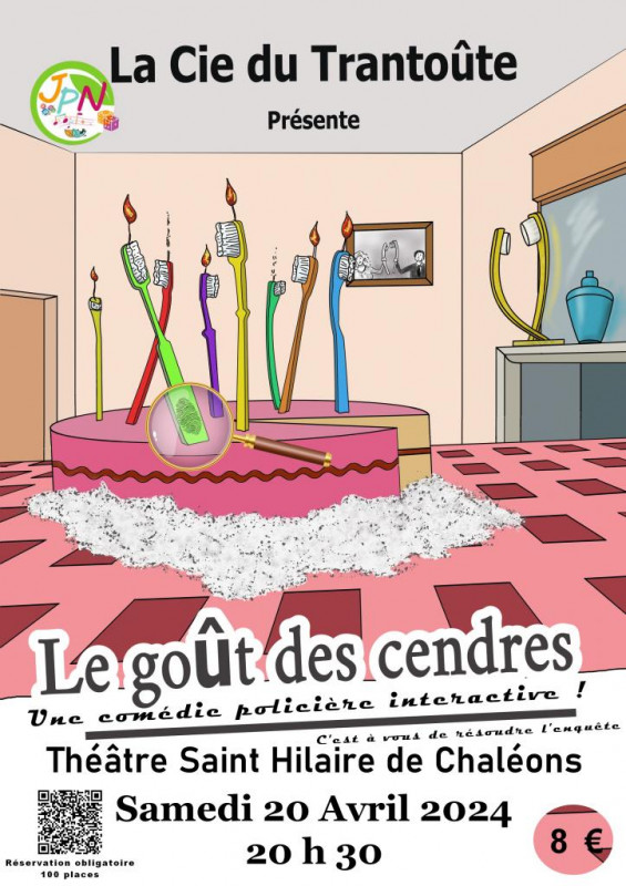 Affiche Le goût des cendres