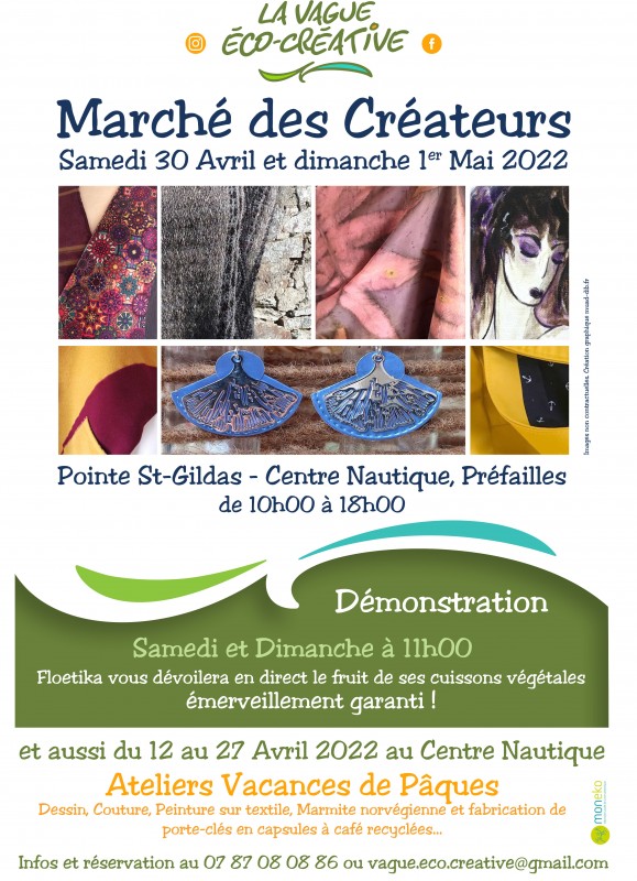 Affiche marché de créateurs 2022