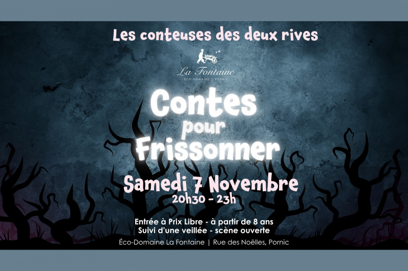 Animation enfant : Contes pour frissonner poésie histoire peur Halloween Destination Pornic
