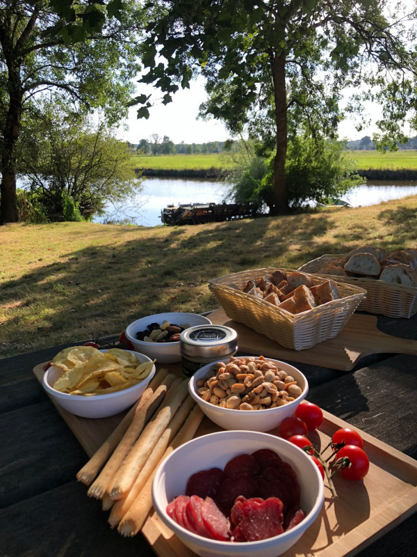 Apéritif en canoë kayak avec Escapade Nature