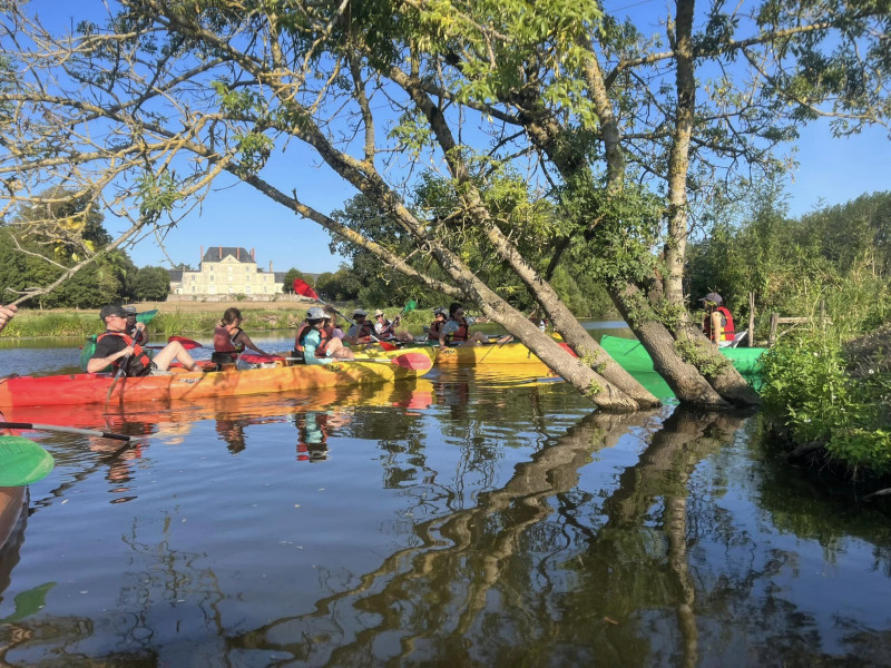 Apéritif en canoë kayak avec Escapade Nature