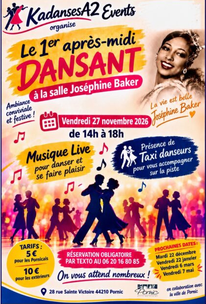 Après-midi dansant à Pornic
