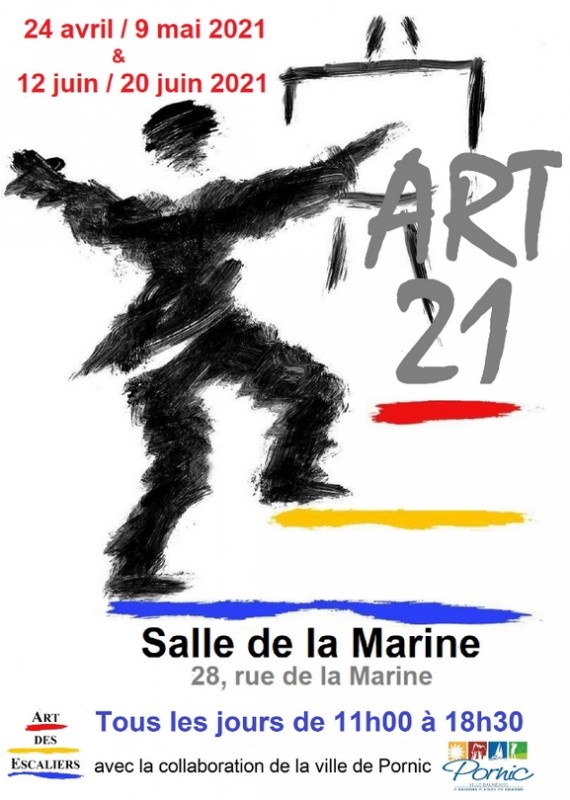 ART 21 PORNIC EXPOSITION PEINTURES SCULPTURES  PHOTOGRAPHIES PORNIC