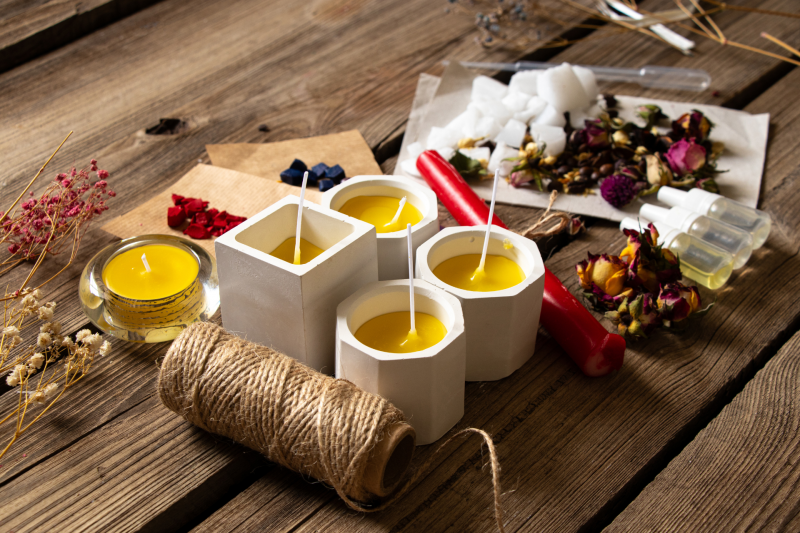 Atelier: Bougies natureles d'hiver eco domaine de la fontaine pornic