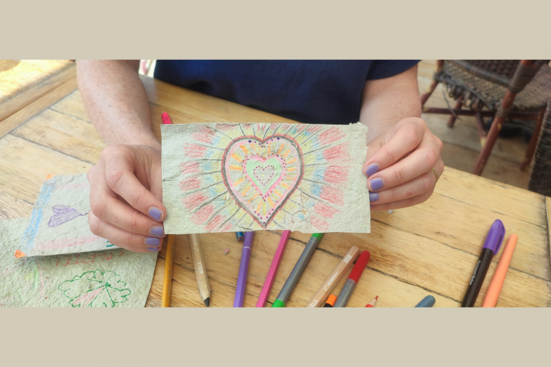 Workshop: upcycling and arts and crafts at Maia La Tambouille’s workshop in Pornic