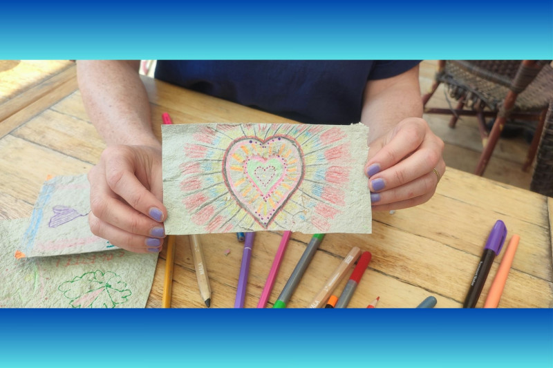 Atelier carte ensemencée
