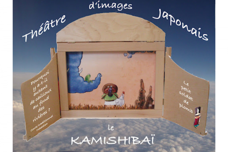 Atelier créatif avec Lyd Cré'art kamishibai médiathèque Au bonheur des mots Chauvé Destination Pornic