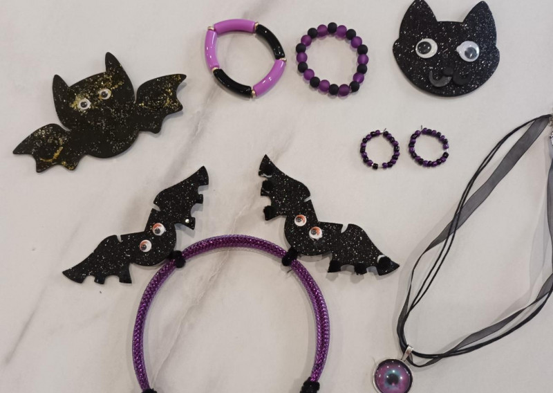 Atelier créatif enfant dès 4 ans - Accessoires et bijoux d'Halloween