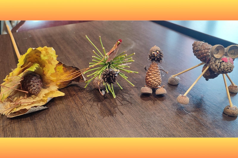 Atelier création automnale et naturelle