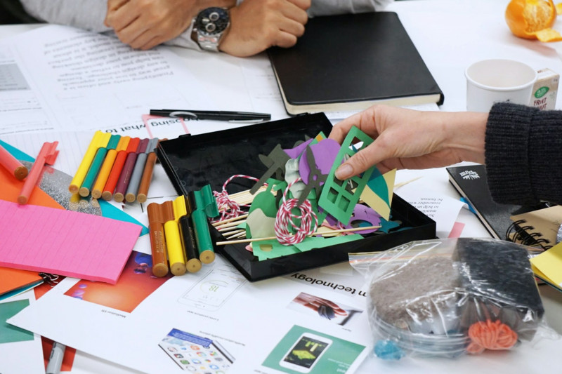Atelier de collage