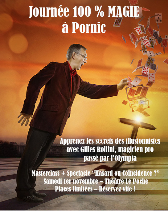 Atelier de magie avec Gilles Rollini