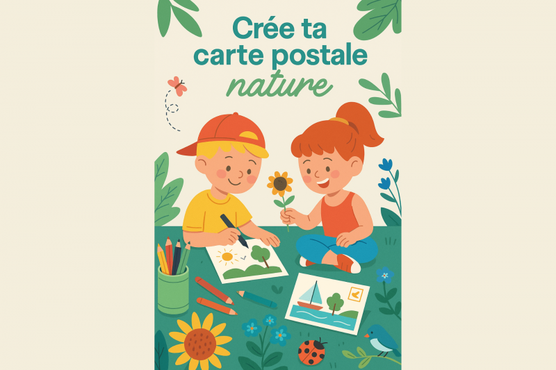 Children’s workshop: make your own 3D nature postcard at Eco-domaine création, Destination Pornic