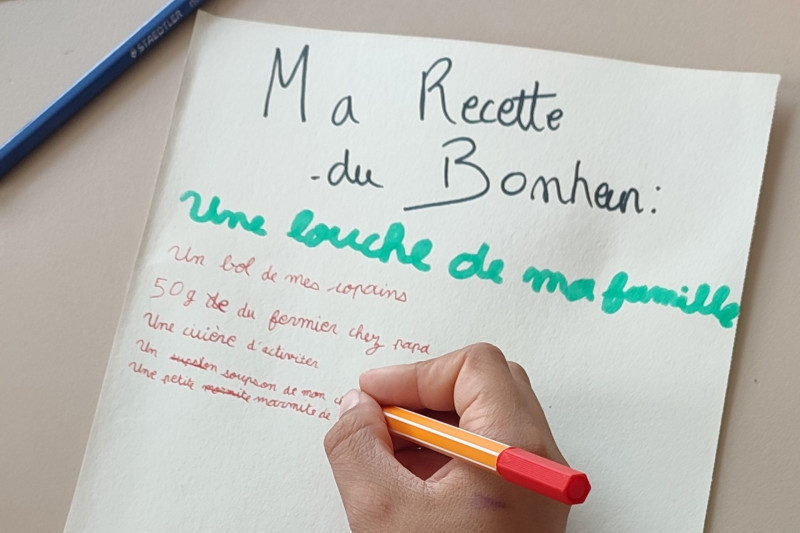 Atelier philo sur la recette du bonheur