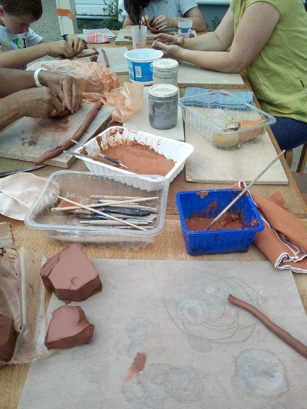 Pottery workshop, prefailles, pottery, workshop, all public, la vague eco creative, destination pornic,	