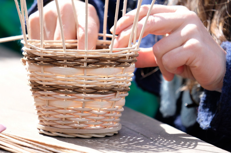 Atelier vannerie pour les enfant 8 à 12ans