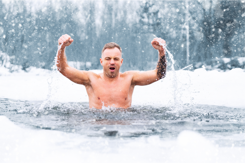 Baignade en eau froide avec Pornic Nordic
