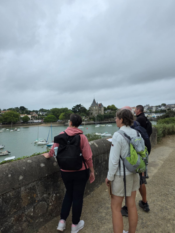 Balade dessinée Circuit Port & bateaux, Pornic, mer, plage, vacances