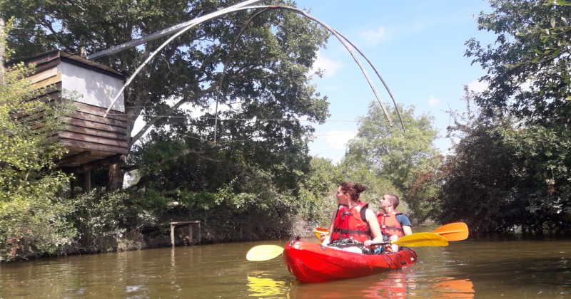 Balade en kayak sur le Canal de Haute-Perche