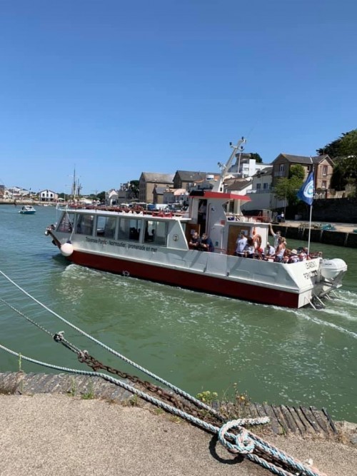 pornic noirmoutier Schiff Seeüberquerung Gruppen Ausflug Meer Spaziergang Flucht