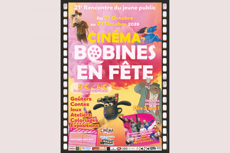 Filmfest im Kino St. Joseph – Workshops für Kinder, Vorführungen für junges Publikum – Reiseziel Pornic