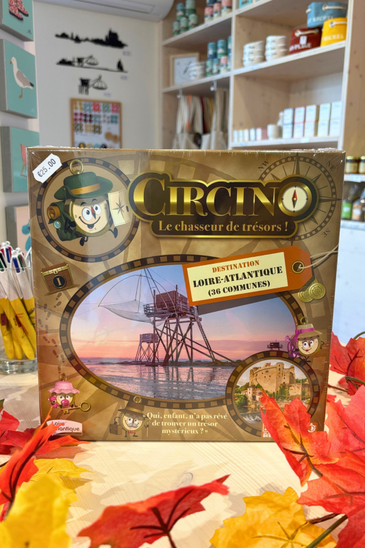 Boîte de jeu de société Circino Le chasseur de trésors !