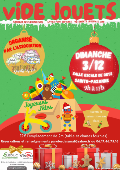 vide grenier bourgneuf, vide grenier sainte pazanne, vide grenier pornic, bourse aux jouets pornic, bourse aux jouets sainte pazanne