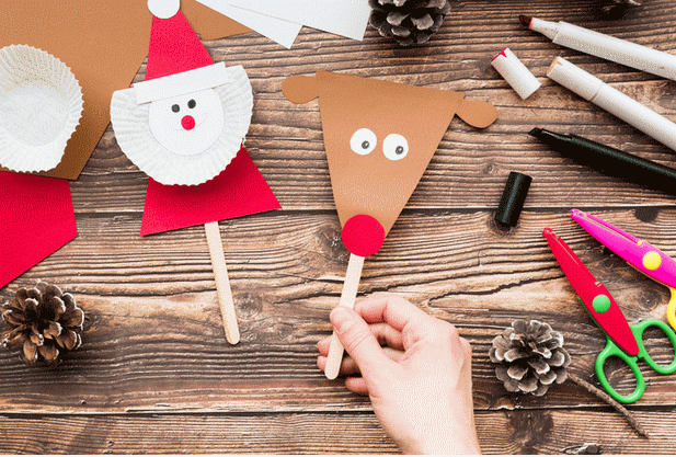 Bricolage de Noël à l'Éco Domaine Pornic