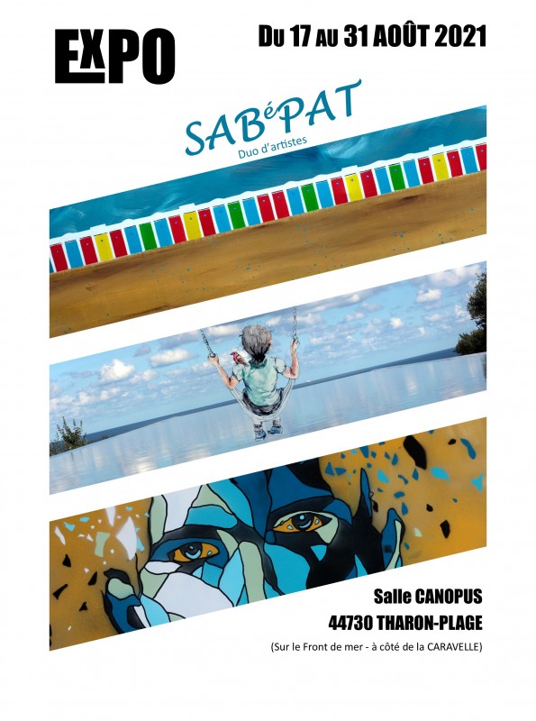 exposition,sabépat, duo d'artistes, animations, salle du canopus, tharon, st michel chef chef