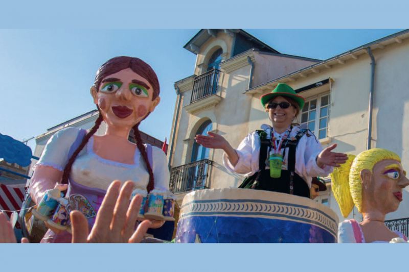 Sommerkarneval – Umzug des Festkomitees „Destination Pornic“
