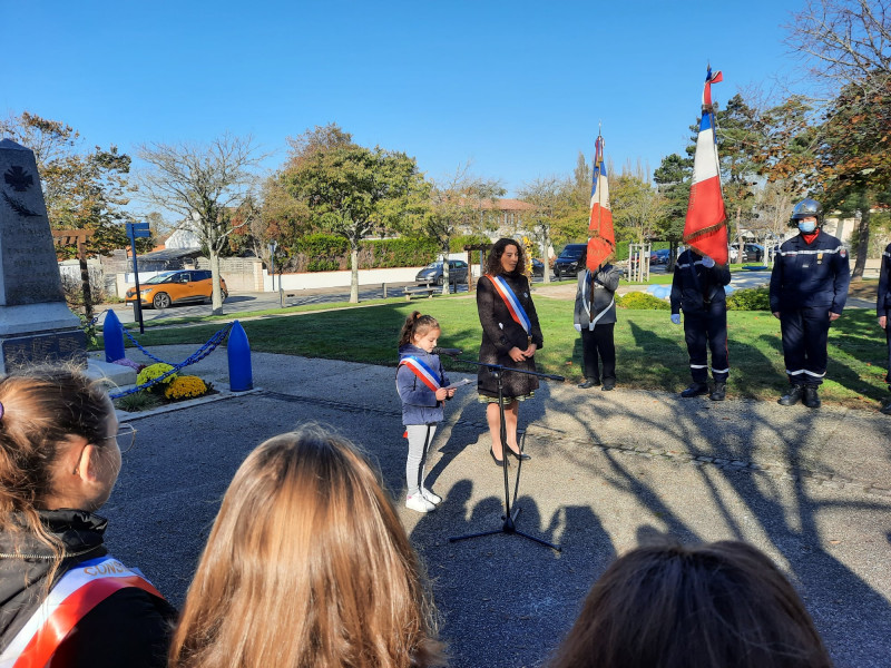 COMMÉMORATION DU 11 NOVEMBRE, La Plaine sur mer 